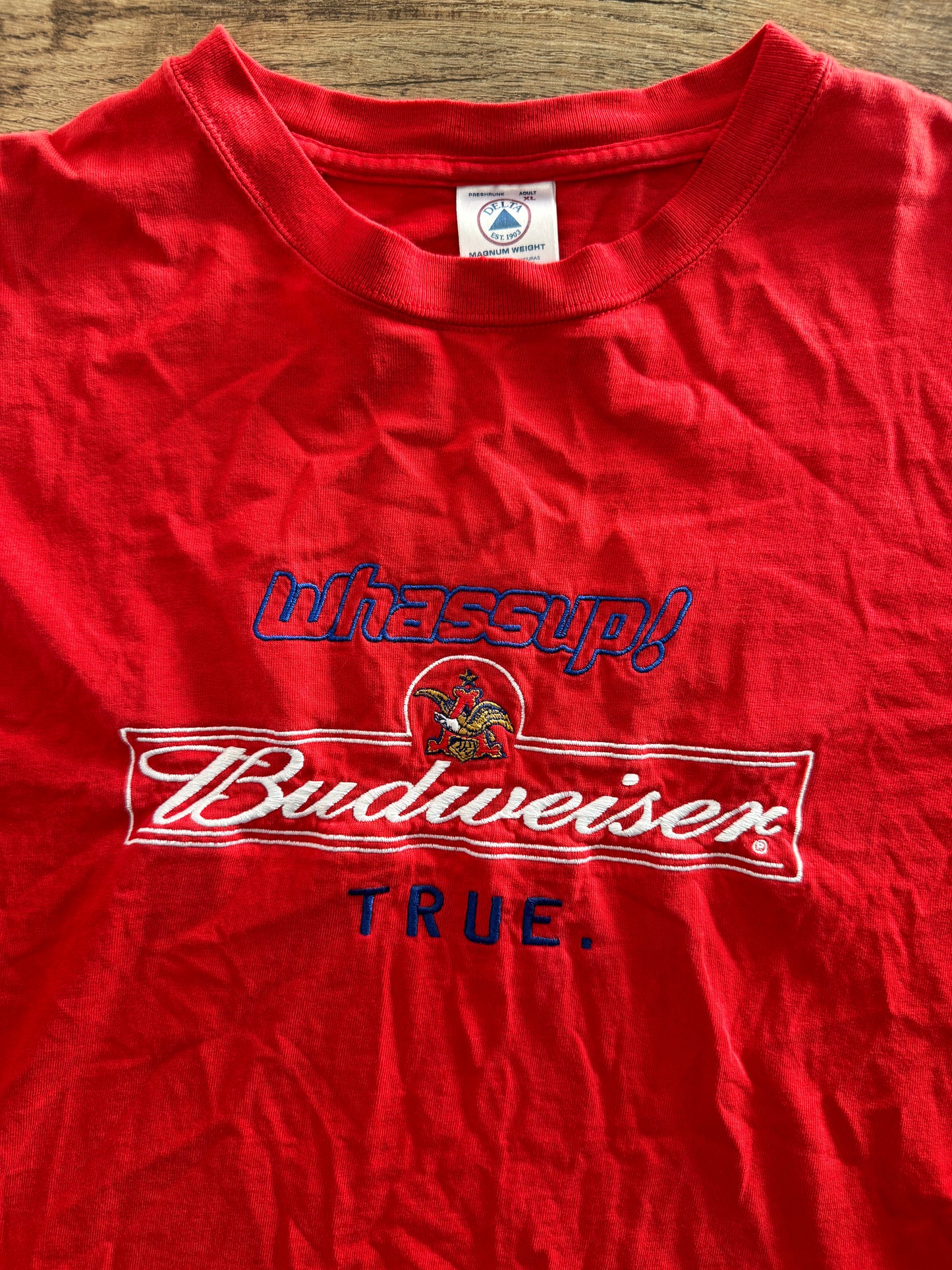 Red Budweiser shirt