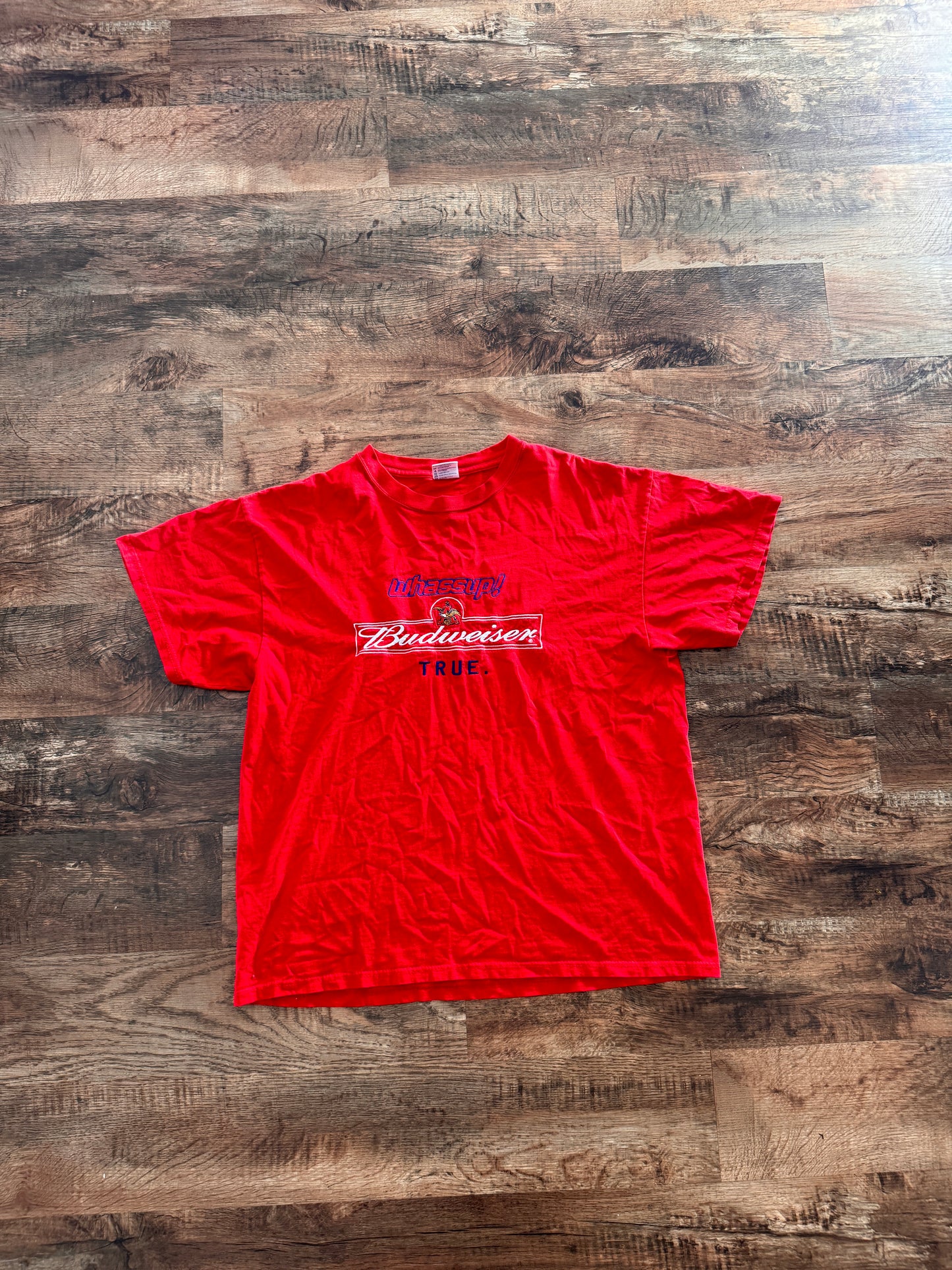 Red Budweiser shirt